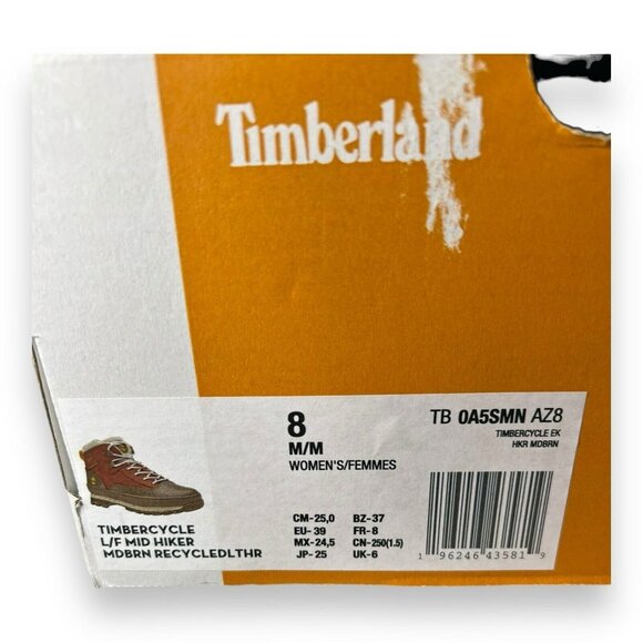 Timberland Brown and Gray Ankle Boots - Picture 9 of 9